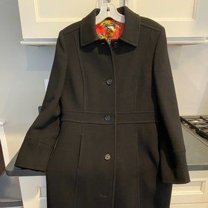 J Crew Ladies Wool Coat, size 10